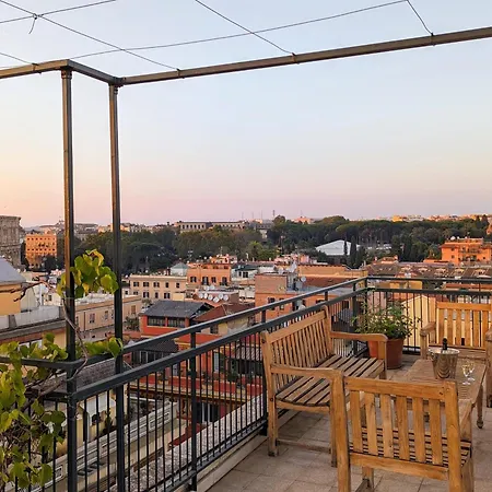 Colosseo Penthouse With 360° View Rooftop * Roma