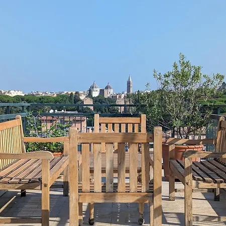 Colosseo Penthouse With 360° View Rooftop